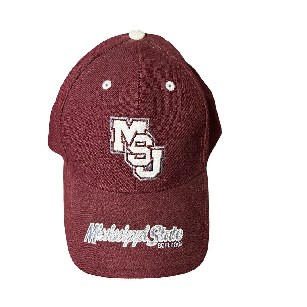 Mississippi State Bulldogs Twins Enterprise Vintage Snapback Cap Hat‎